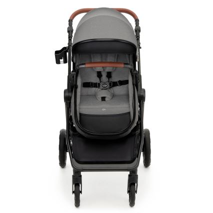 KINDERKRAFT - Combinatiekinderwagen 3in1 ESME Moonlight grijs + autostoel MINK PRO