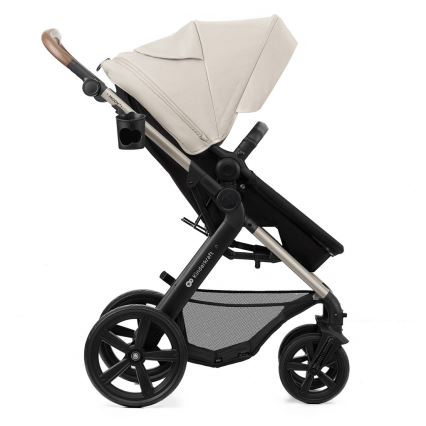 KINDERKRAFT - Combinatiekinderwagen 3in1 MOOV 2 Moonlight grijs + autostoel MINK PRO