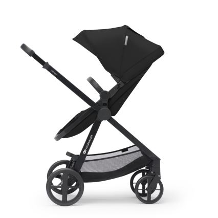 KINDERKRAFT - Combinatiekinderwagen 3in1 NEWLY Klassiek zwart  + autostoel MINK PRO