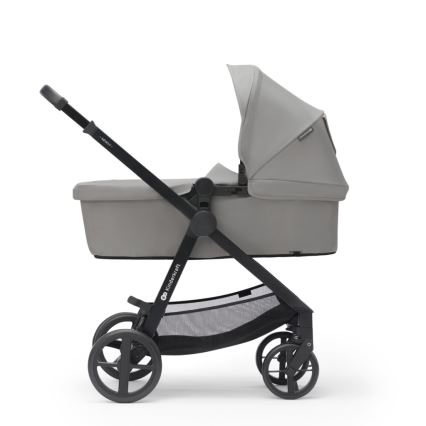 KINDERKRAFT - Combinatiekinderwagen 3in1 NEWLY Moonlight grijs  + autostoel MINK PRO