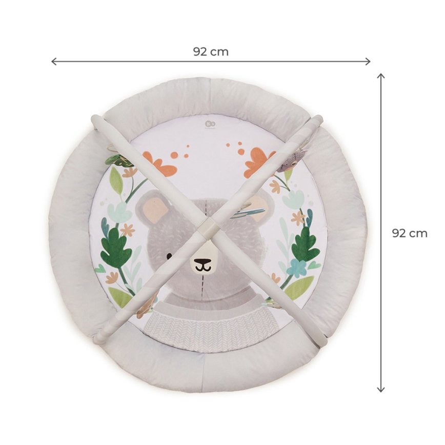 KINDERKRAFT - COZYPLAY speelkleed voor kinderen, grijs