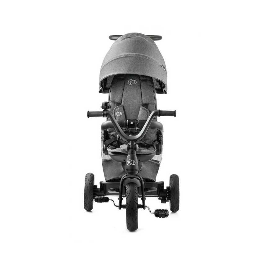 KINDERKRAFT - Driewieler voor kinderen 5v1 EASYTWIST grijs/zwart