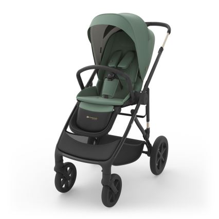 KINDERKRAFT - Gecombineerde 3-in-1 kinderwagen PRIME 3 Donkergroen