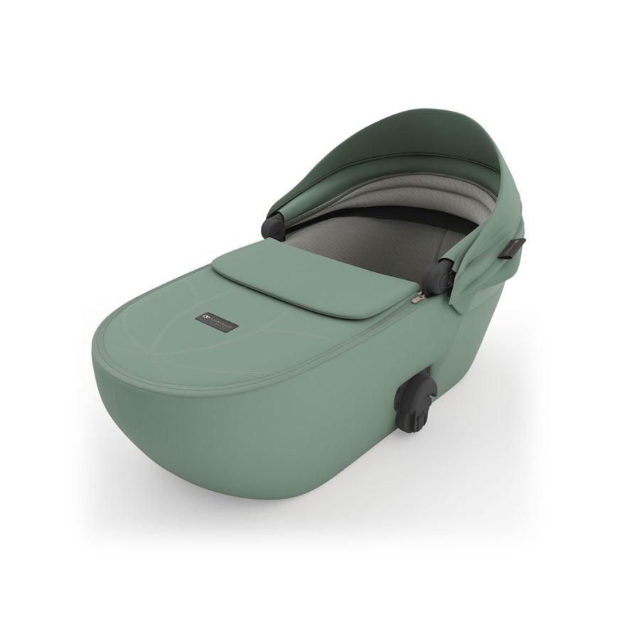 KINDERKRAFT - Gecombineerde 3-in-1 kinderwagen PRIME 3 Donkergroen