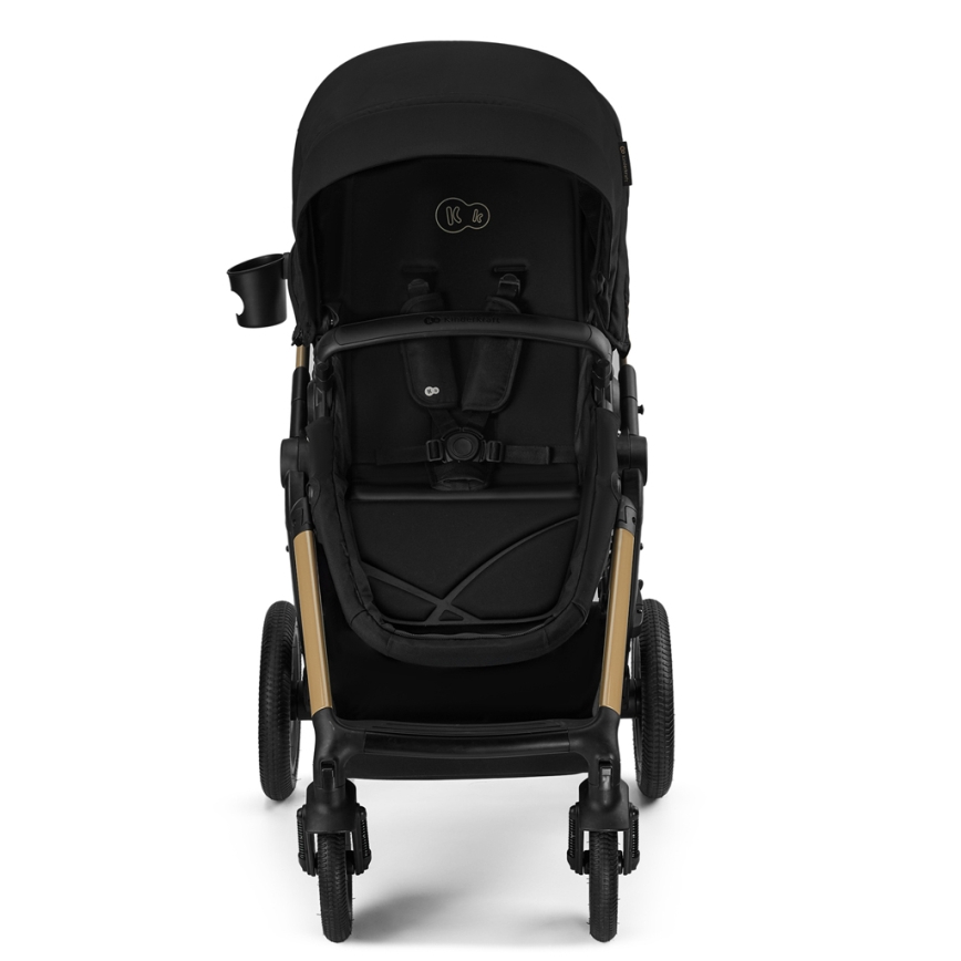 KINDERKRAFT - Gecombineerde kinderwagen 3-in-1 MOOV 2 XL Air Black