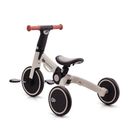 KINDERKRAFT - Kinder duwfiets 3in1 4TRIKE grijs