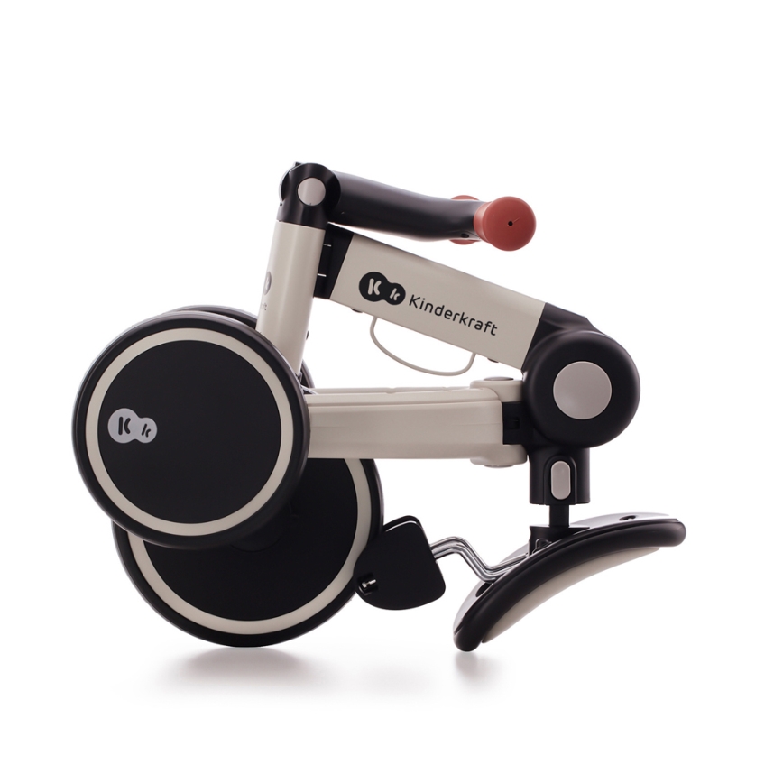 KINDERKRAFT - Kinder duwfiets 3in1 4TRIKE grijs