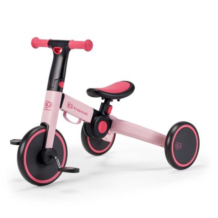 KINDERKRAFT - Kinder duwfiets 3in1 4TRIKE roze
