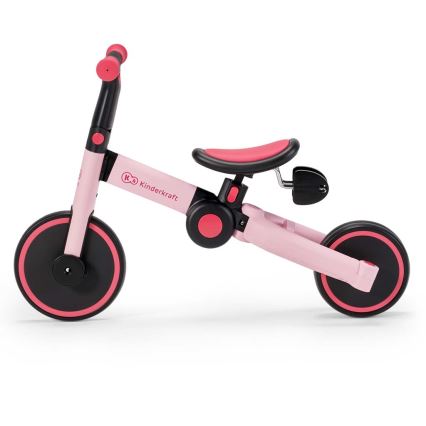 KINDERKRAFT - Kinder duwfiets 3in1 4TRIKE roze
