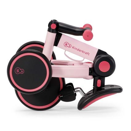 KINDERKRAFT - Kinder duwfiets 3in1 4TRIKE roze