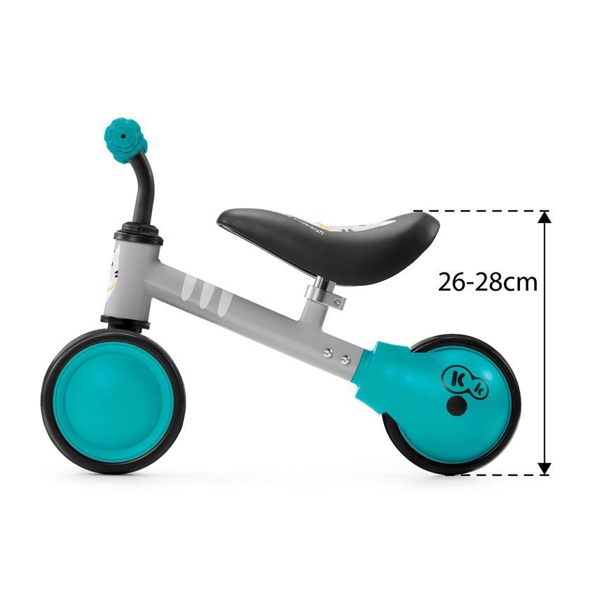 KINDERKRAFT - Kinder duwfiets MINI CUTIE turquoise