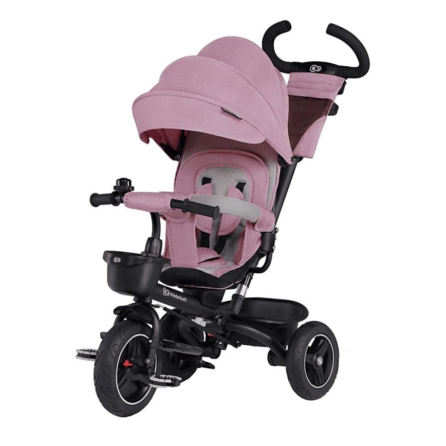 KINDERKRAFT - Kinderdriewieler 5in1 SPINSTEP roze