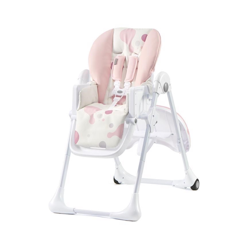 KINDERKRAFT - Kindereetkamerstoel YUMMY roze/wit