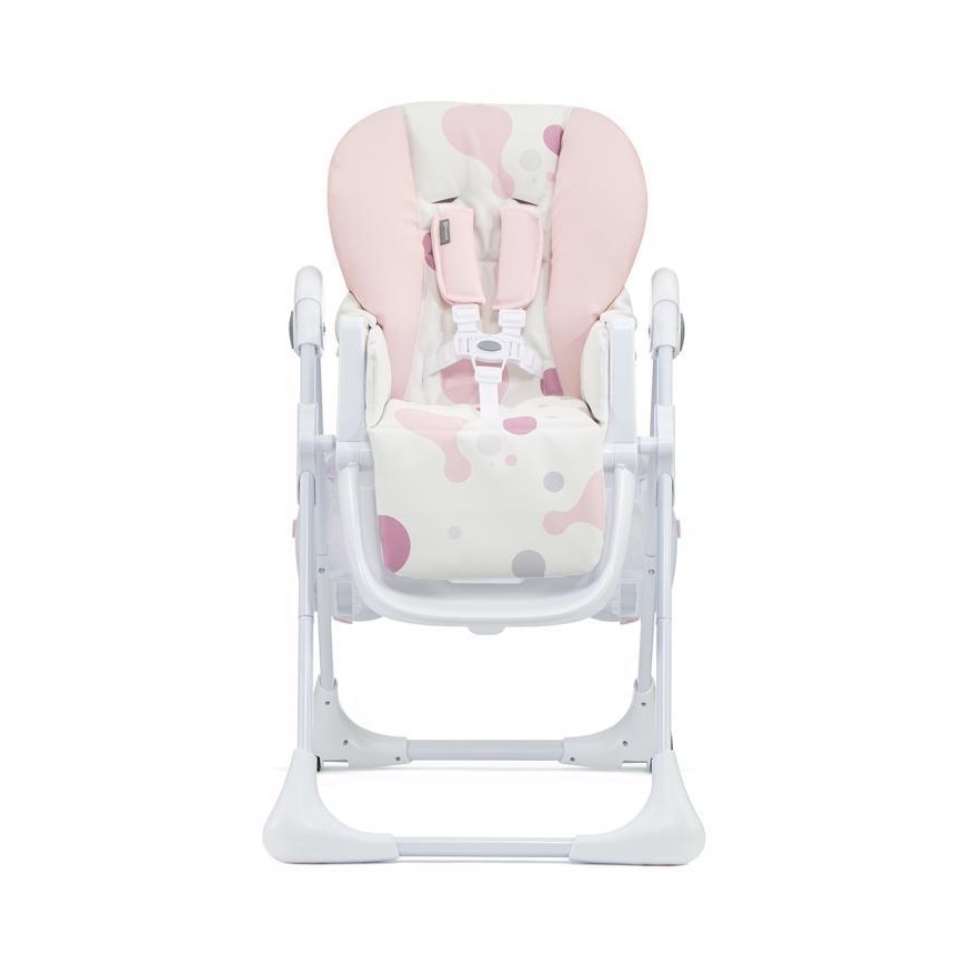 KINDERKRAFT - Kindereetkamerstoel YUMMY roze/wit