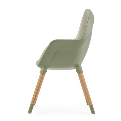 KINDERKRAFT - Kinderstoel 2-in-1 FINI2 beuken/groen