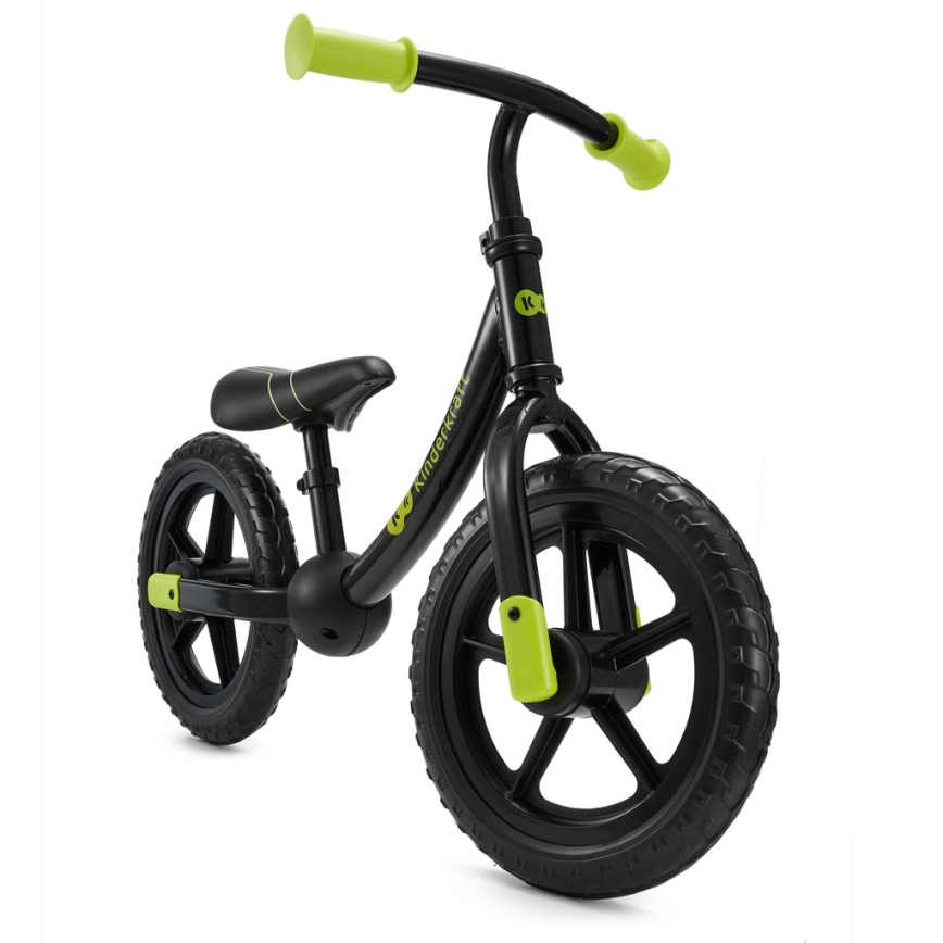 KINDERKRAFT - Loopfiets 2WAY NEXT zwart