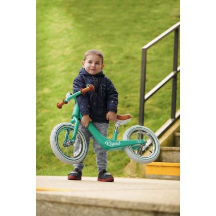 KINDERKRAFT - Loopfiets RAPID turkoois