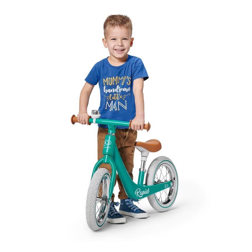 KINDERKRAFT - Loopfiets RAPID turkoois