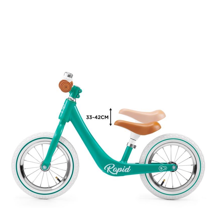 KINDERKRAFT - Loopfiets RAPID turkoois