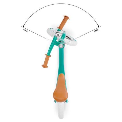 KINDERKRAFT - Loopfiets RAPID turkoois