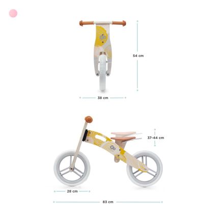 KINDERKRAFT - Loopfiets RUNNER grijs