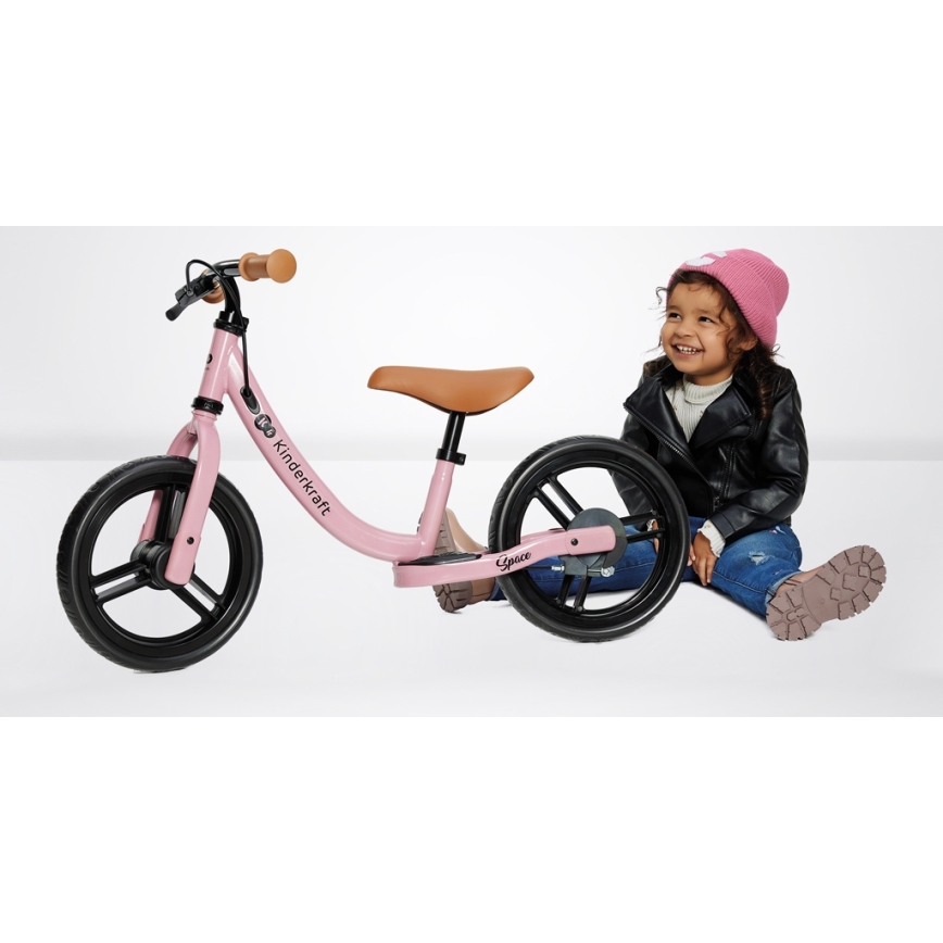 KINDERKRAFT - Loopfiets SPACE roze