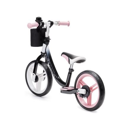 KINDERKRAFT - Loopfiets SPACE zwart/roze