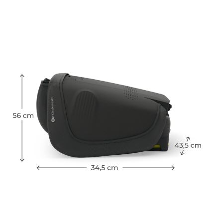 KINDERKRAFT - Opvouwbare autostoel UNITY 2 i-Size 100-150 cm zwart