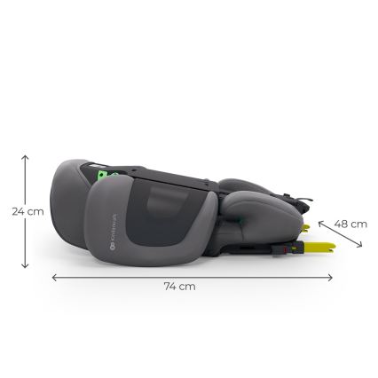 KINDERKRAFT - Opvouwbare autostoel XPAND 2 PRO 100-150 cm grijs