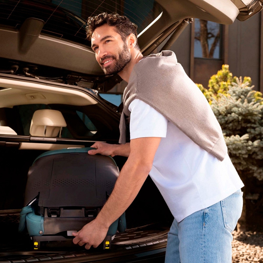 KINDERKRAFT - Opvouwbare kinderautostoel UNITY 2 i-Size 100-150 cm, grijs