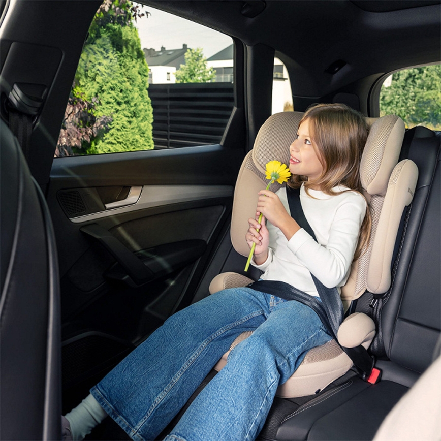 KINDERKRAFT - Opvouwbare kinderautostoel XPAND 2 PRO 100-150 cm beige