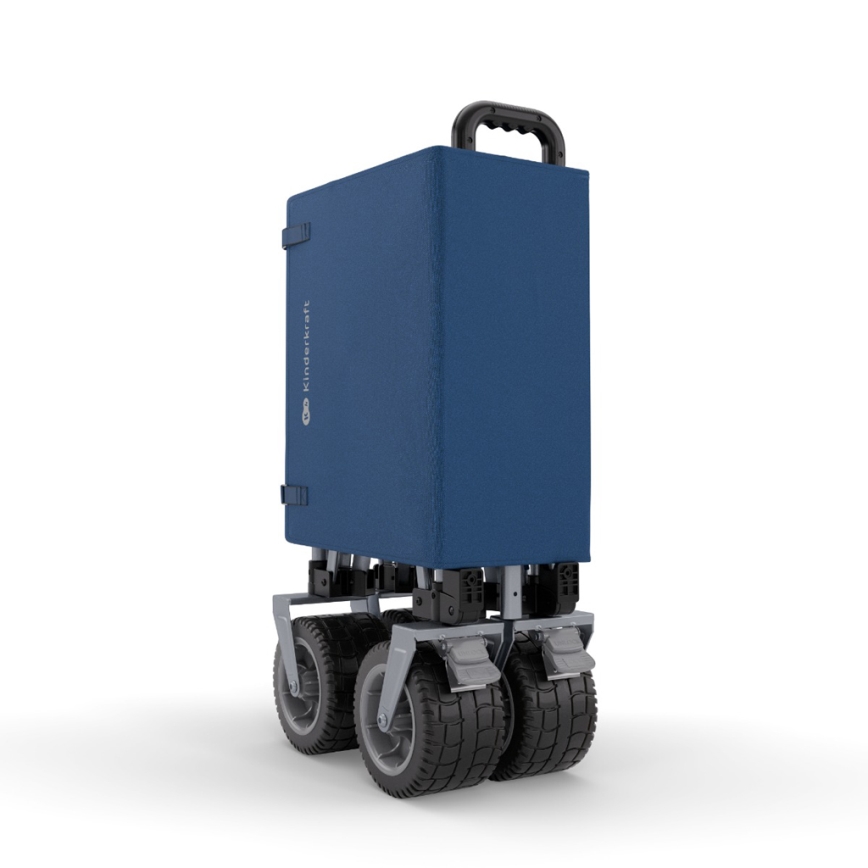 KINDERKRAFT - Opvouwbare transportwagen WAGON ROLLSTER, blauw