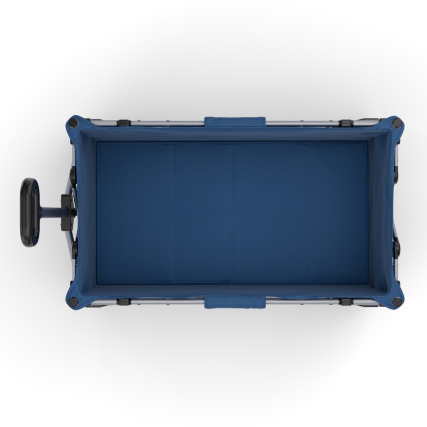 KINDERKRAFT - Opvouwbare transportwagen WAGON ROLLSTER, blauw