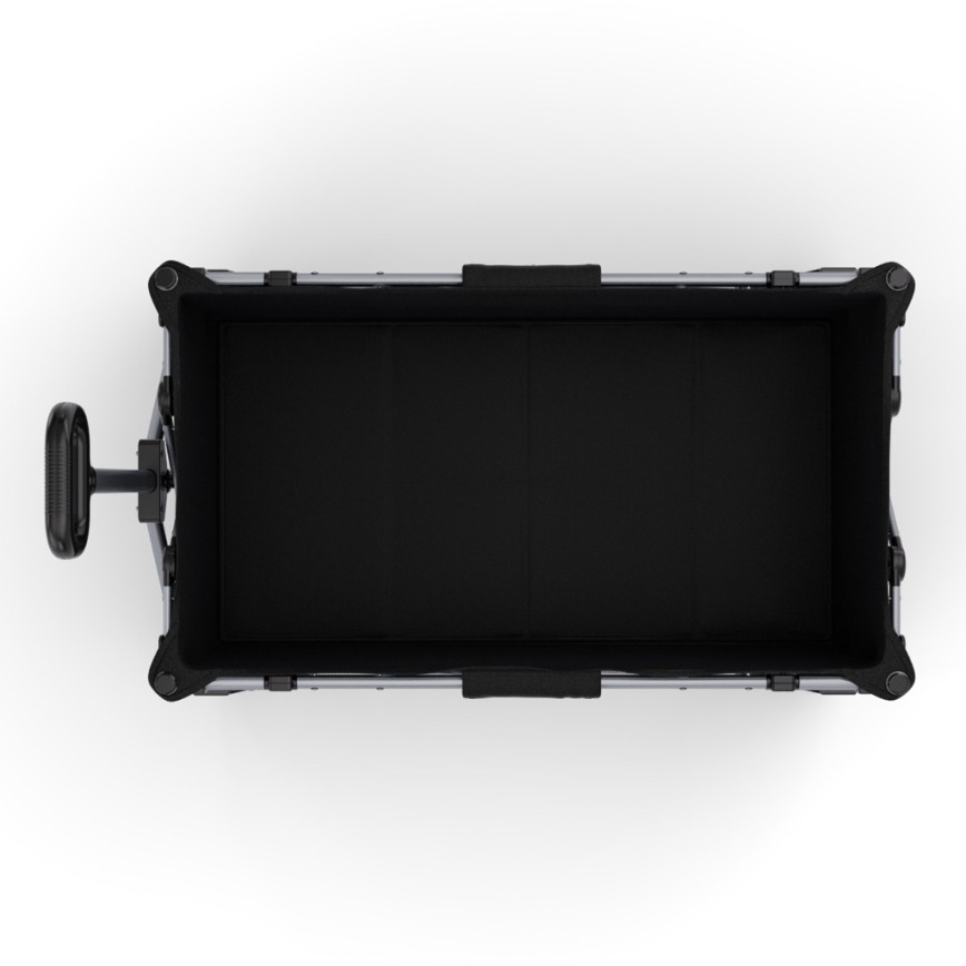 KINDERKRAFT - Opvouwbare transportwagen WAGON ROLLSTER zwart