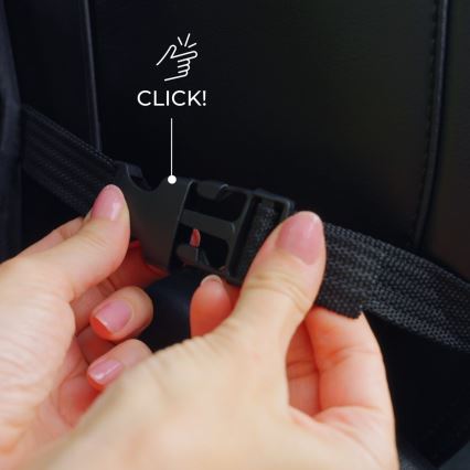 KINDERKRAFT - Organizer voor in de auto, zwart