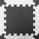 KINDERKRAFT - Puzzel van schuimrubber LUNO 30pcs zwart/wit