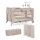 KINDERKRAFT - Reisbedje JOY 2 met accessoires beige