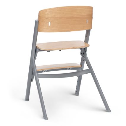 KINDERKRAFT SELECT - Kinderstoel 3-in-1 LIVY Premium eiken + ligstoel CALMEE