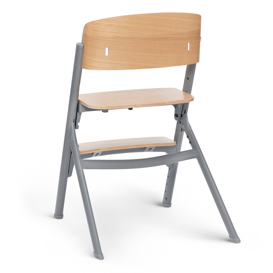 KINDERKRAFT SELECT - Kinderstoel 3-in-1 LIVY Premium eiken + ligstoel CALMEE