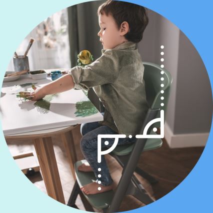 KINDERKRAFT SELECT - Kinderstoel 3-in-1 LIVY Premium Olijfgroen