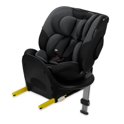 KINDERKRAFT SELECT - Autostoel met draaibare I-FIX-basis (40-150 cm) grafietzwart