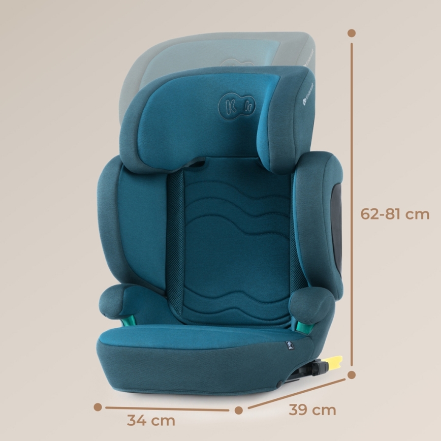 KINDERKRAFT SELECT - Autostoel XPAND 2 i-Maat (100-150 cm) Premium Harbour blauw