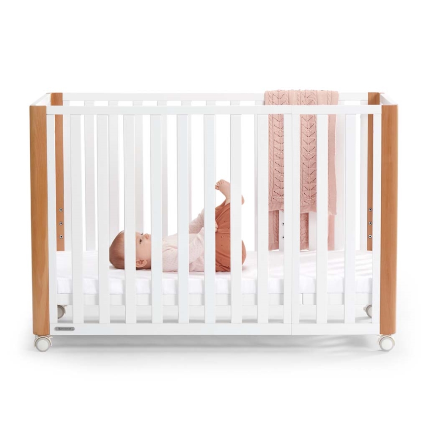 KINDERKRAFT SELECT - Babybed 4-in-1 KOYA Premium beuk/dennen