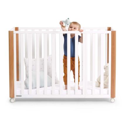 KINDERKRAFT SELECT - Babybed 4-in-1 KOYA Premium beuk/dennen