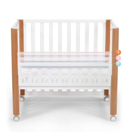 KINDERKRAFT SELECT - Babybed 4-in-1 KOYA Premium beuk/dennen