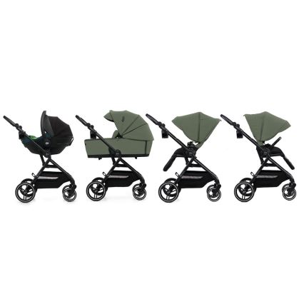 KINDERKRAFT SELECT - Combinatiekinderwagen 2-in-1 YOXI Mystic groen