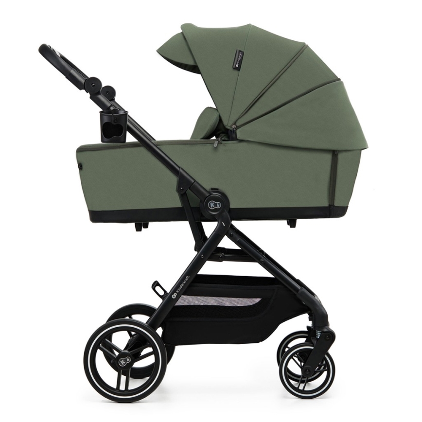 KINDERKRAFT SELECT - Combinatiekinderwagen 2-in-1 YOXI Mystic groen