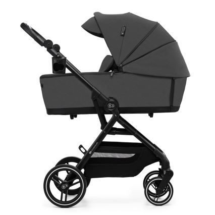 KINDERKRAFT SELECT - Combinatiekinderwagen 2in1 YOXI Moonlight grijs