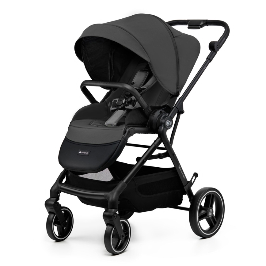 KINDERKRAFT SELECT - Combinatiekinderwagen 2in1 YOXI Moonlight grijs