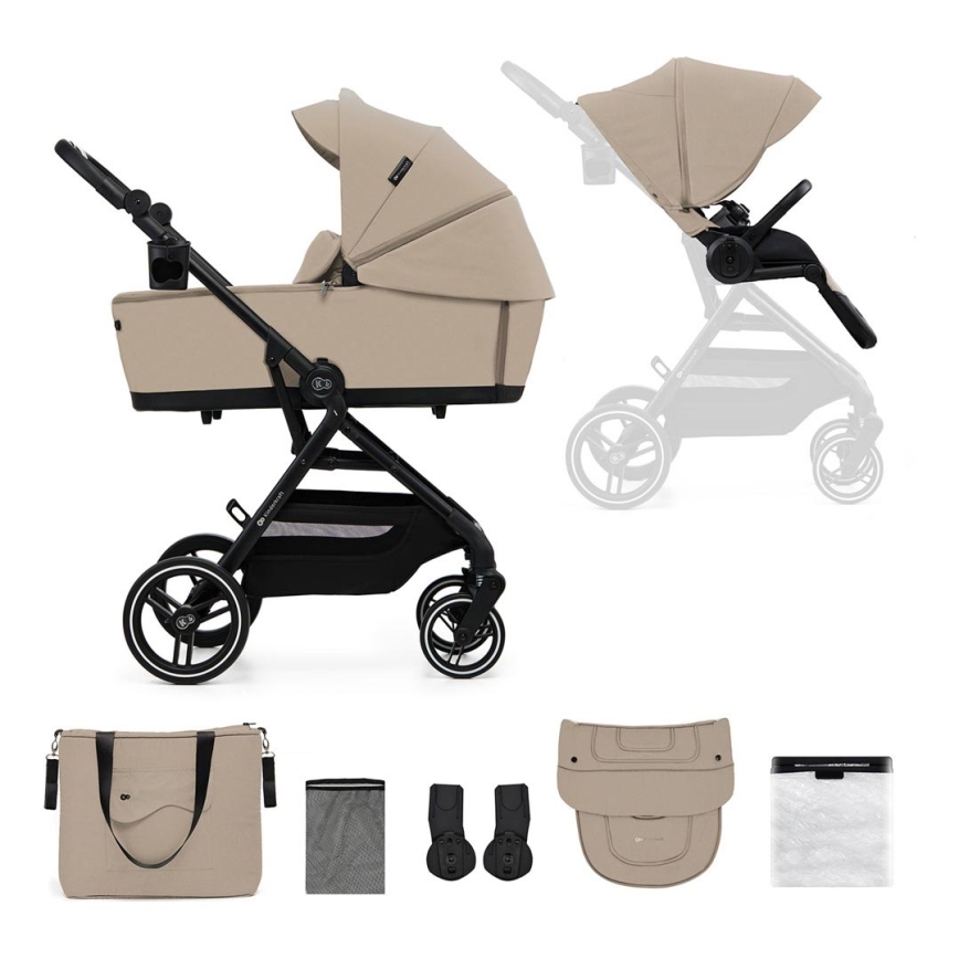 KINDERKRAFT SELECT - Combinatiewagen 2-in-1 YOXI Zandbeige